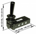 Norgren Mechanischbetaetigtes Pneumatik-Ventil X306