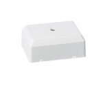 Коробка разветвительная, квадратная 59х79 мм IP 20, белая