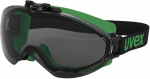 Uvex  9302043 Vollsichtbrille  Schwarz, Gruen