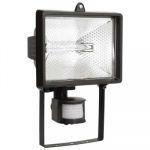 Прожектор FL(ИО) 150Д галог. чер. IP54 ИЭК LPI02-1-0150-K02