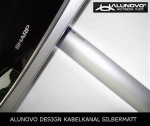 Alunovo AL90-025 Kabelkanal  (L x B x H) 250 x 80