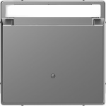 Merten   Abdeckung System Design Edelstahl MEG3854