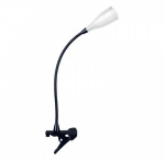 Светильник 12LED KD-763 С01 настол. прищепка 230В 2Вт бел. LED Camelion 11041