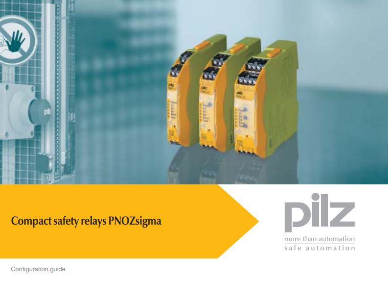 Compact safety relays PNOZsigma