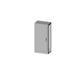 SCE-MOD844024 Saginaw 1DR MOD Enclosure / ANSI-61 gray powder coating inside and out. Sub-panels are powder coated white.